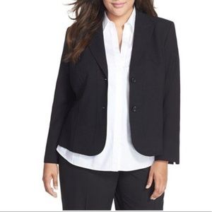 Lafayette 148 New York Gladstone Wool Blend Blazer